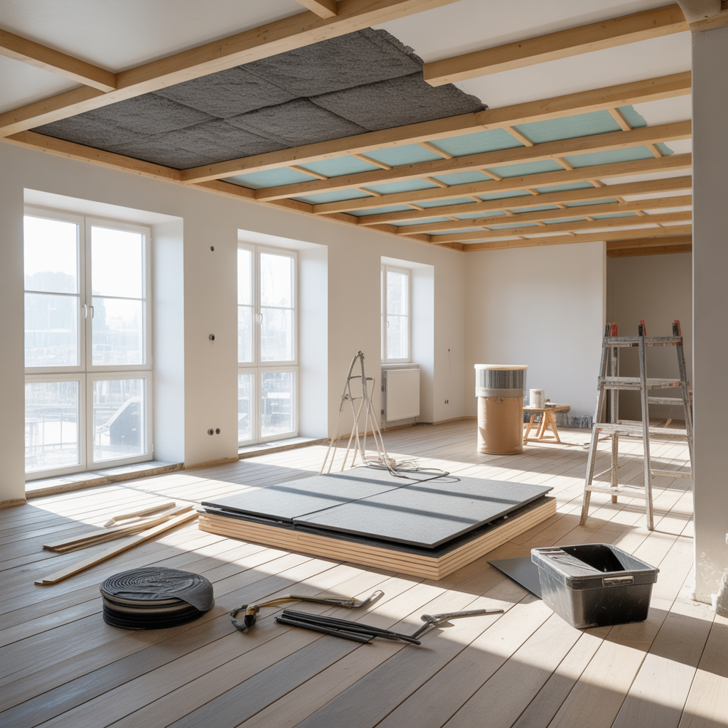 4.Sa fungerar ljudisolering av tak bra att veta innan renovering