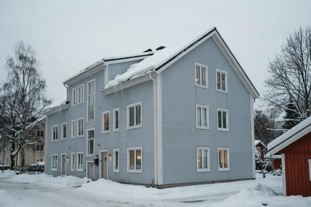 takskottning och isr jning p flerfamiljshus i torsh lla eskilstuna
